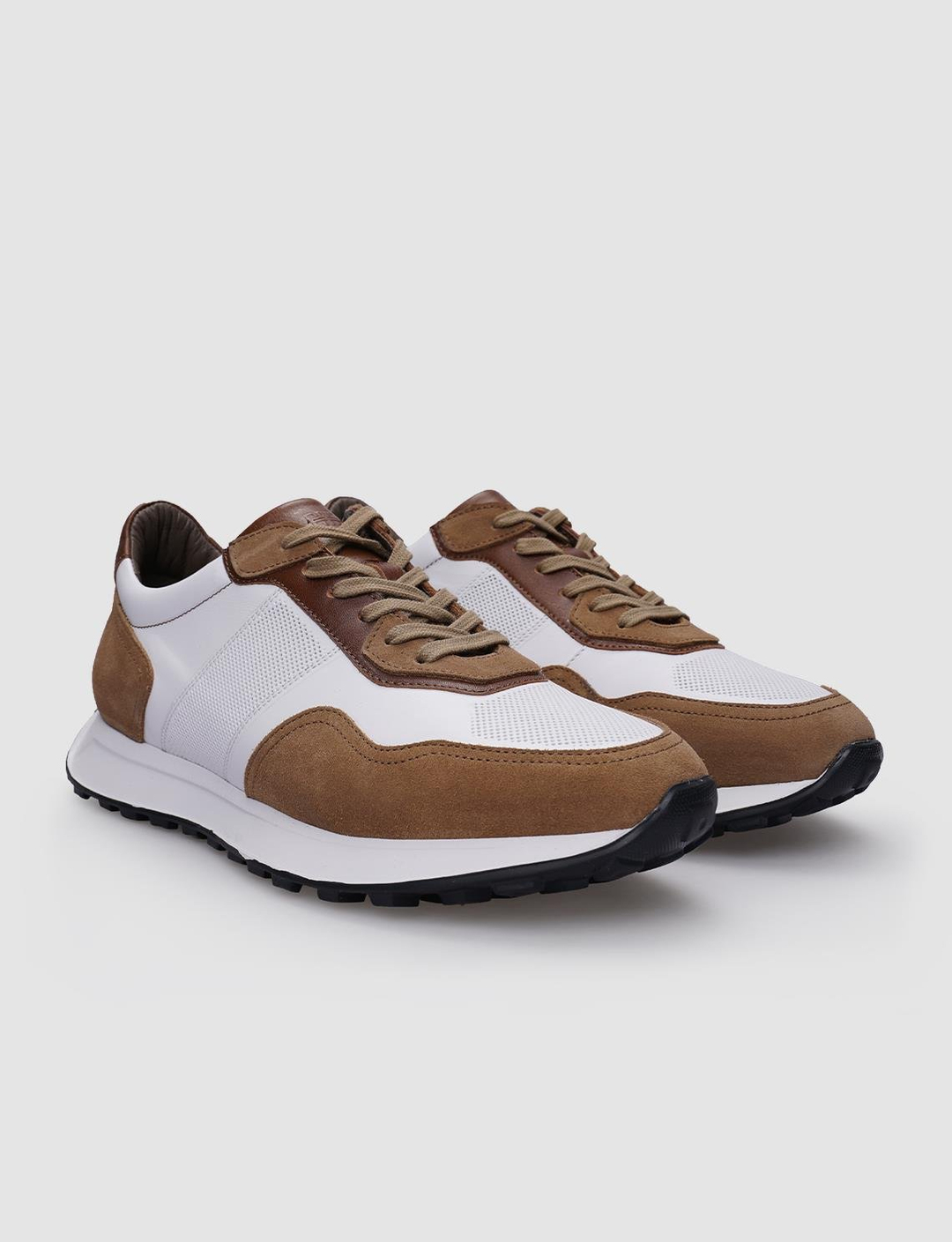 %100 Hakiki Deri Beyaz Erkek Ayakkabı