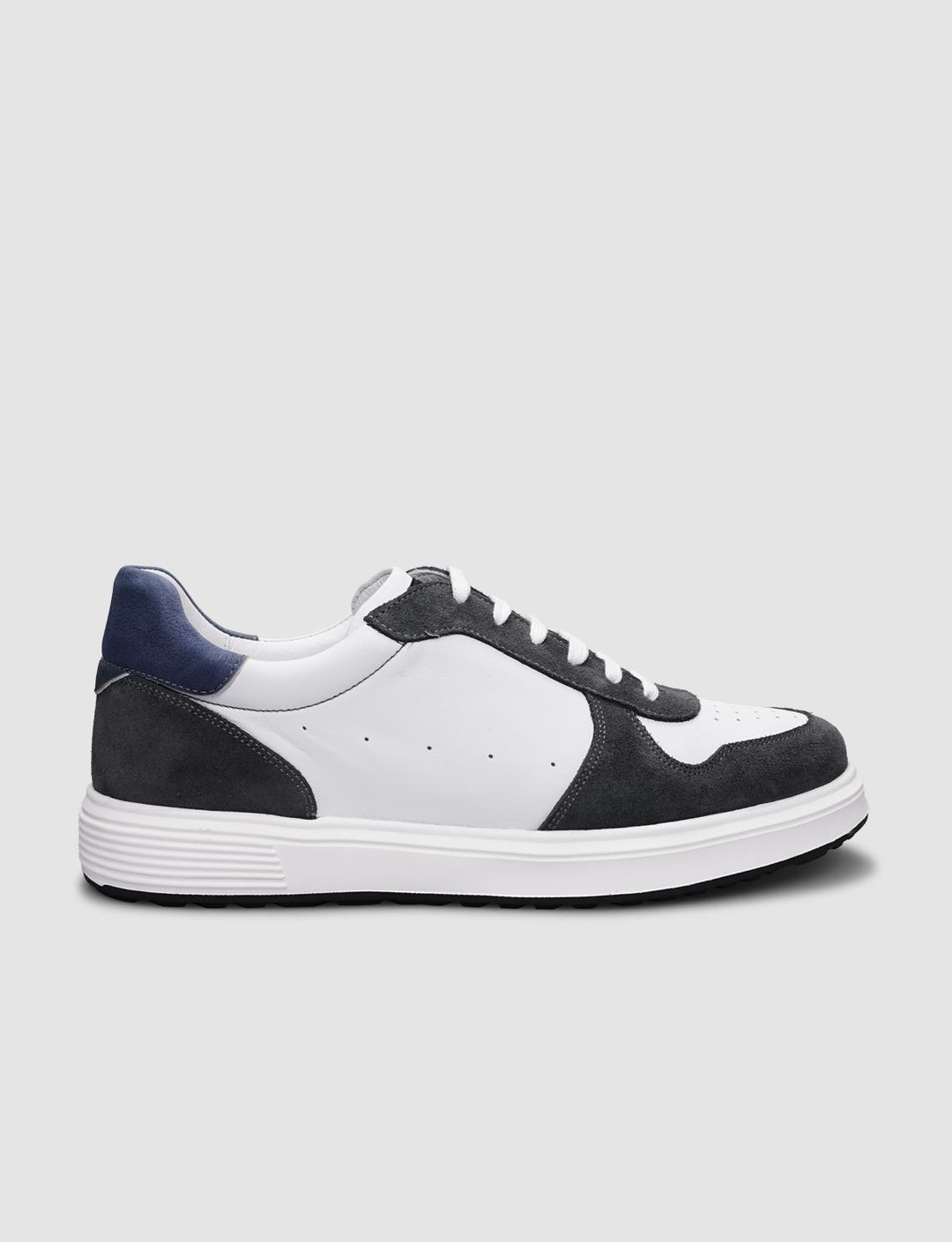 %100 Hakiki Deri Beyaz Erkek Ayakkabı