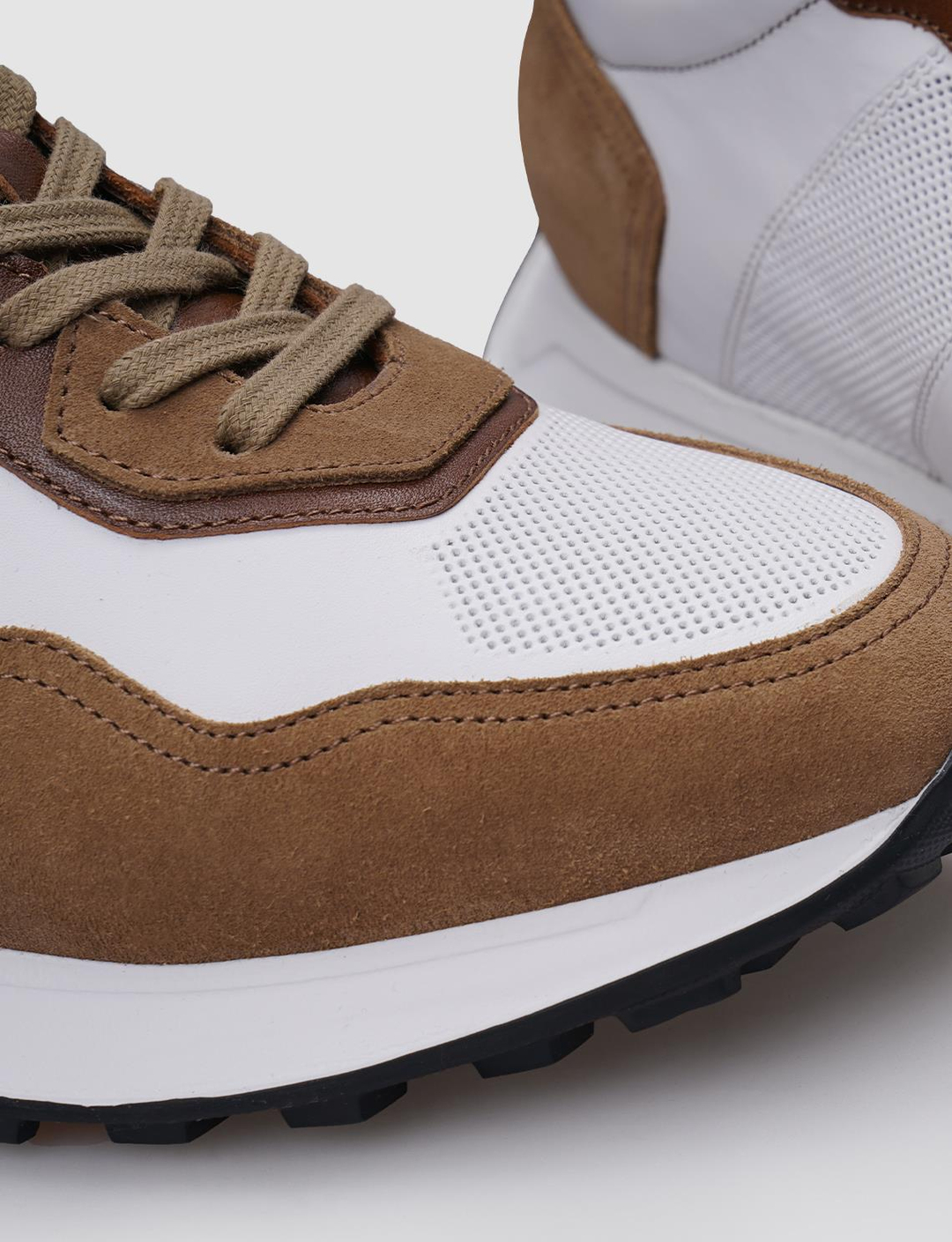 %100 Hakiki Deri Beyaz Erkek Ayakkabı