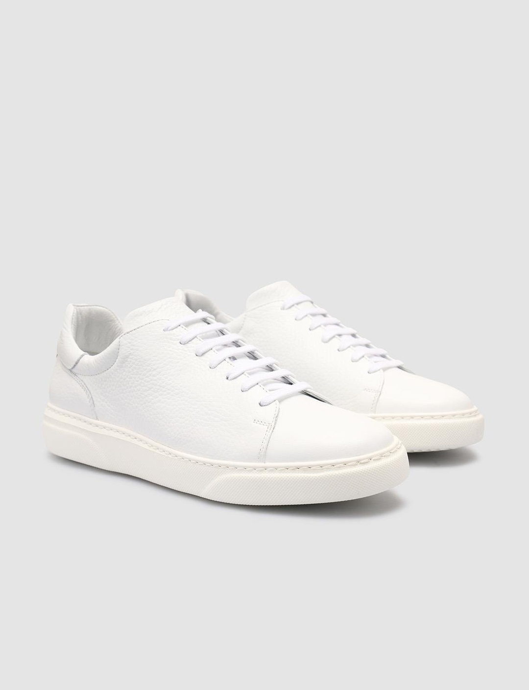 %100 Hakiki Deri Beyaz Erkek Ayakkabı