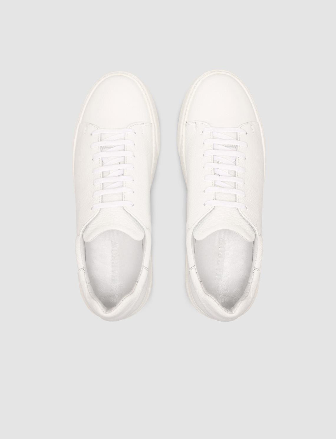 %100 Hakiki Deri Beyaz Erkek Ayakkabı