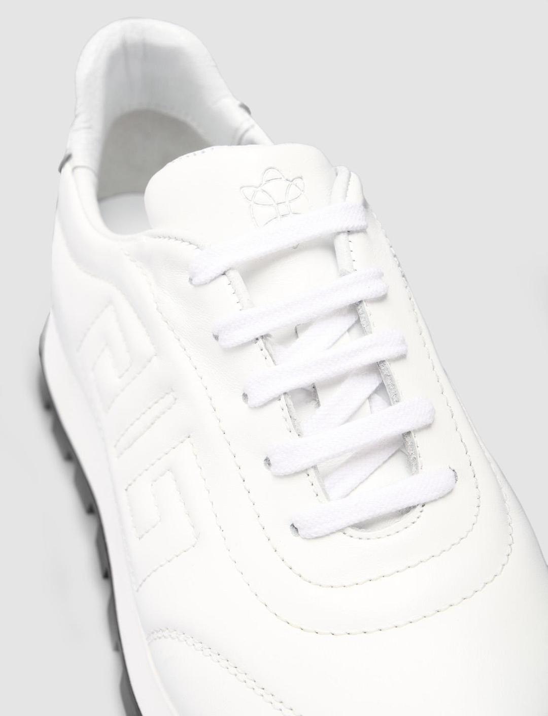 %100 Hakiki Deri Beyaz Kadın Ayakkabı