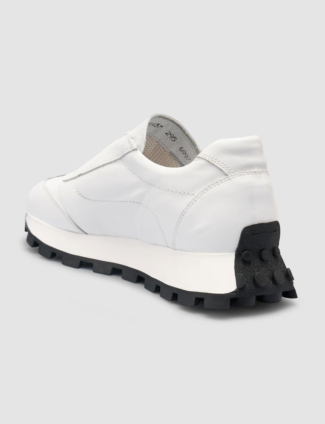 %100 Hakiki Deri Beyaz Kadın Ayakkabı