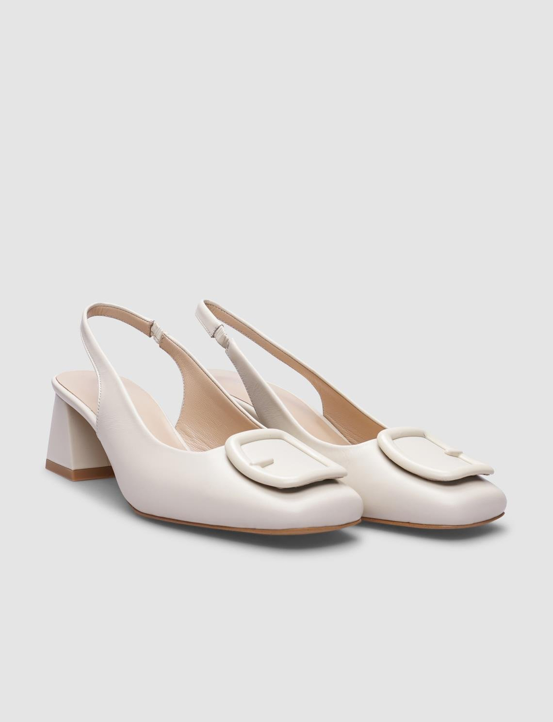 %100 Hakiki Deri Beyaz Kadın Ayakkabı