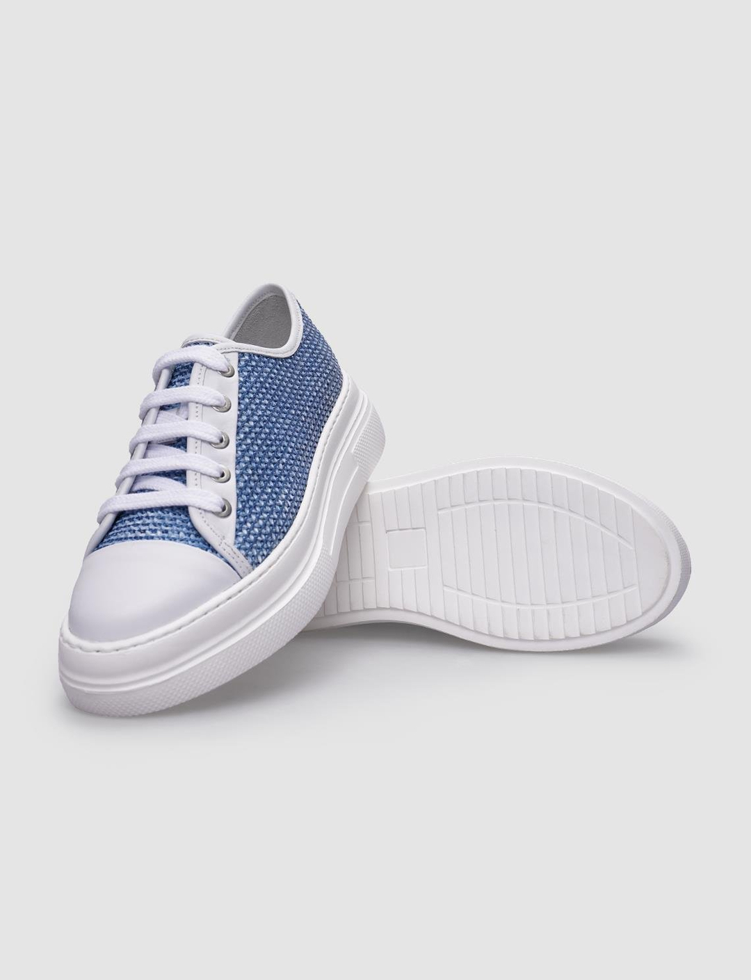 %100 Hakiki Deri Beyaz Kadın Ayakkabı