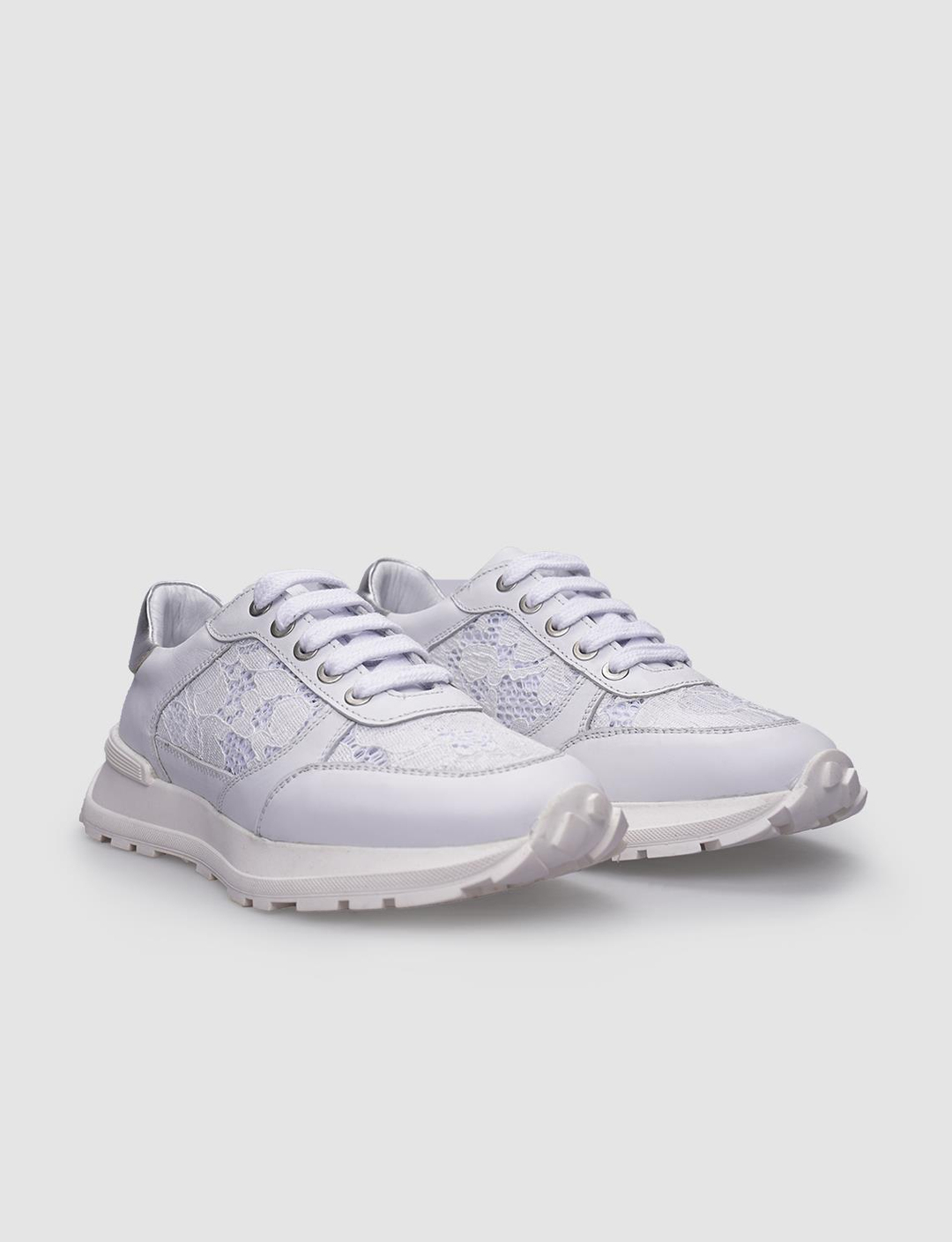 %100 Hakiki Deri Beyaz Kadın Ayakkabı