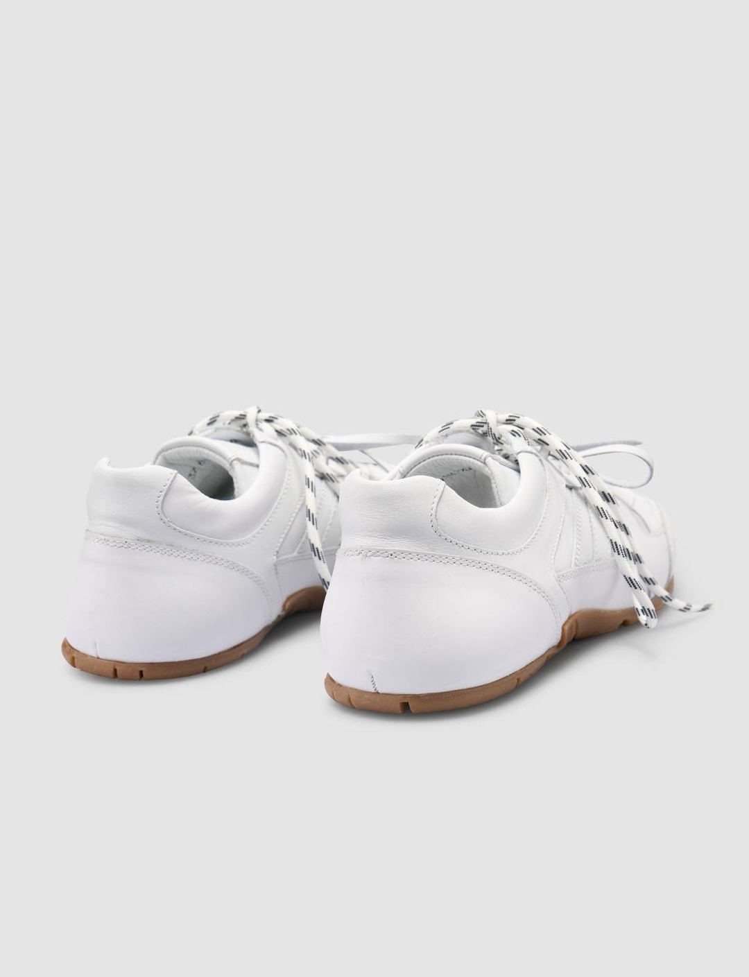 %100 Hakiki Deri Beyaz Kadın Ayakkabı