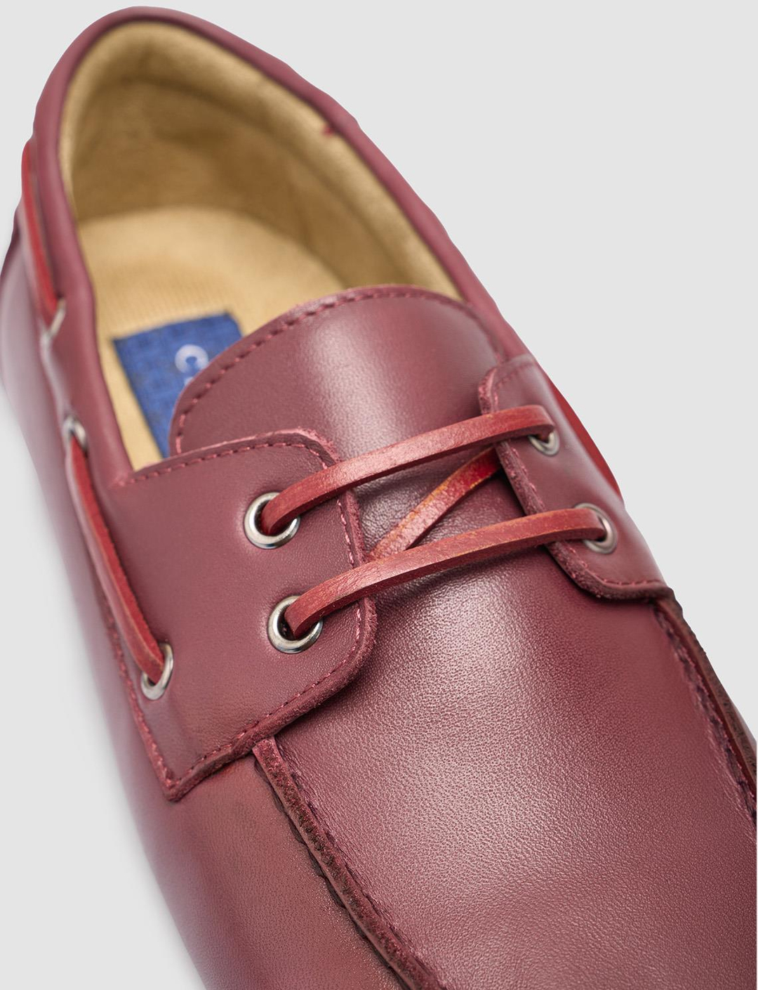 %100 Hakiki Deri Bordo Kadın Ayakkabı