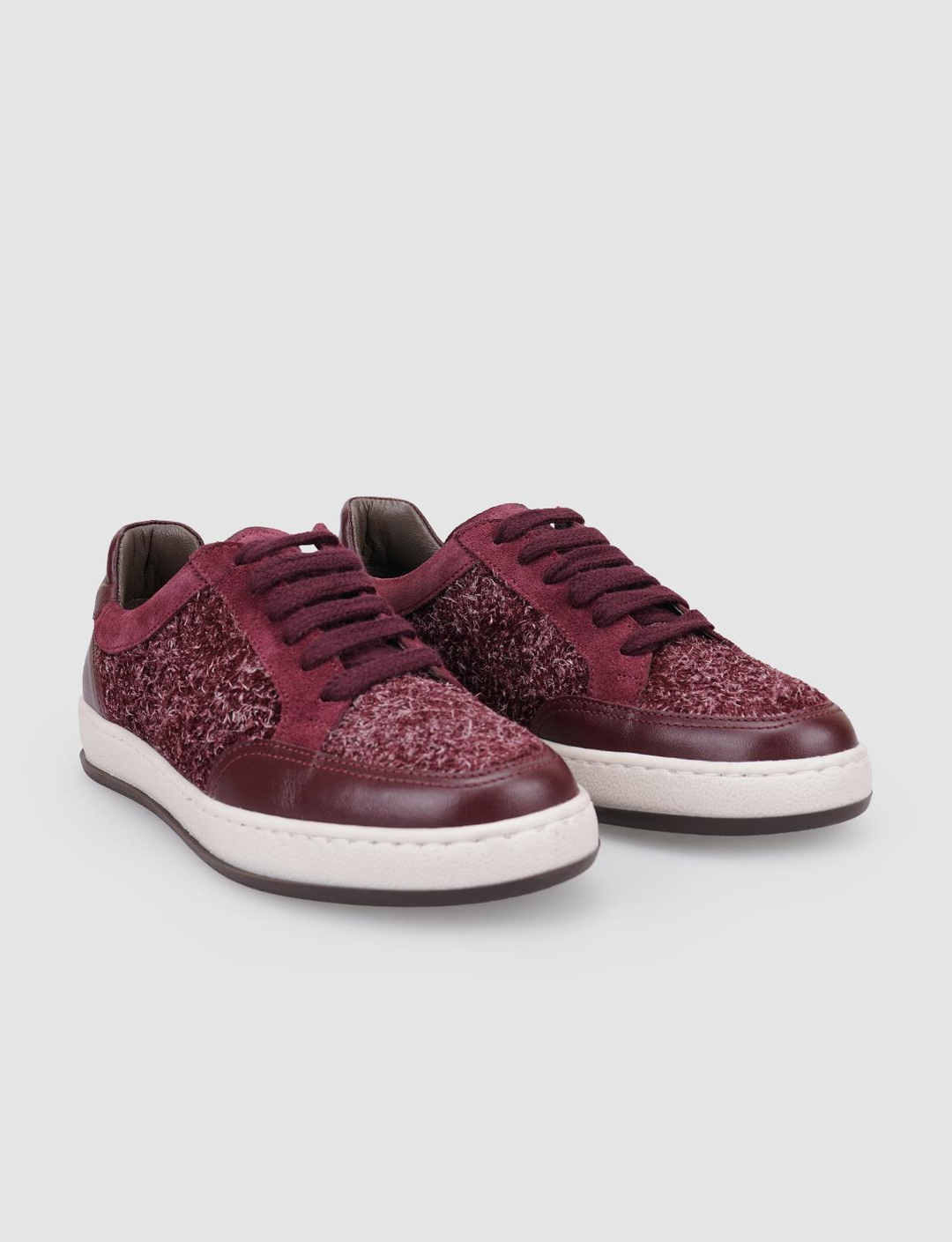 %100 Hakiki Deri Bordo Kadın Ayakkabı