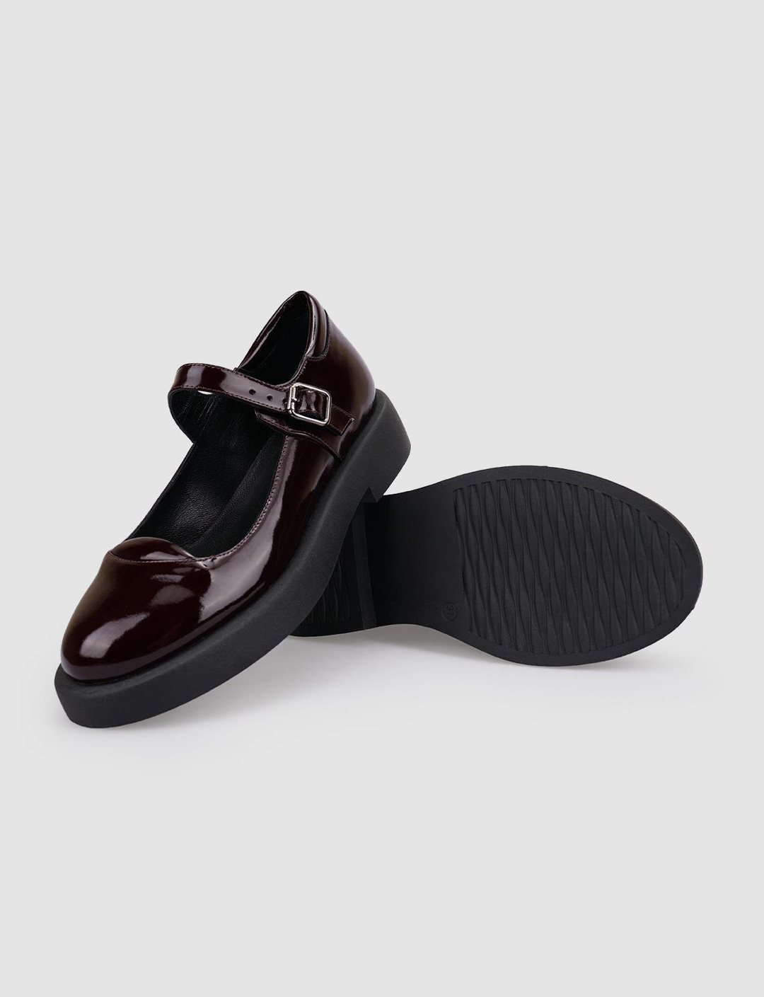 %100 Hakiki Deri Bordo Kadın Ayakkabı