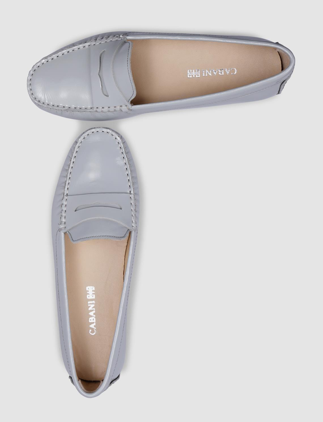 %100 Hakiki Deri Gri Kadın Ayakkabı