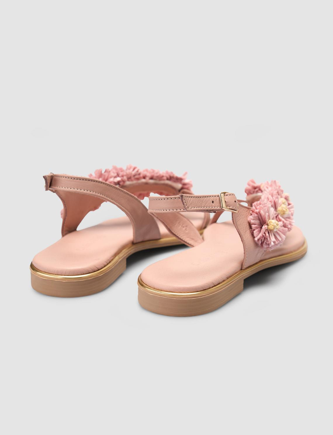 %100 Hakiki Deri  Kadın Sandalet