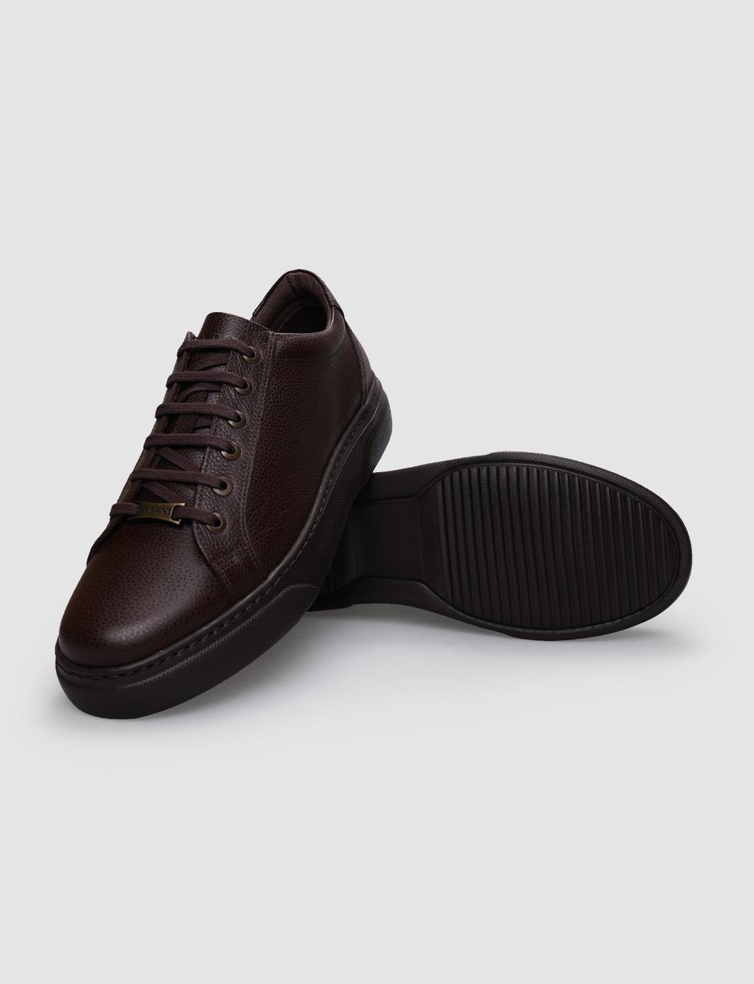 %100 Hakiki Deri Kahverengi Erkek Ayakkabı