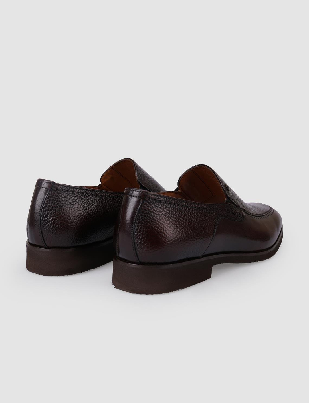 %100 Hakiki Deri Kahverengi Erkek Ayakkabı