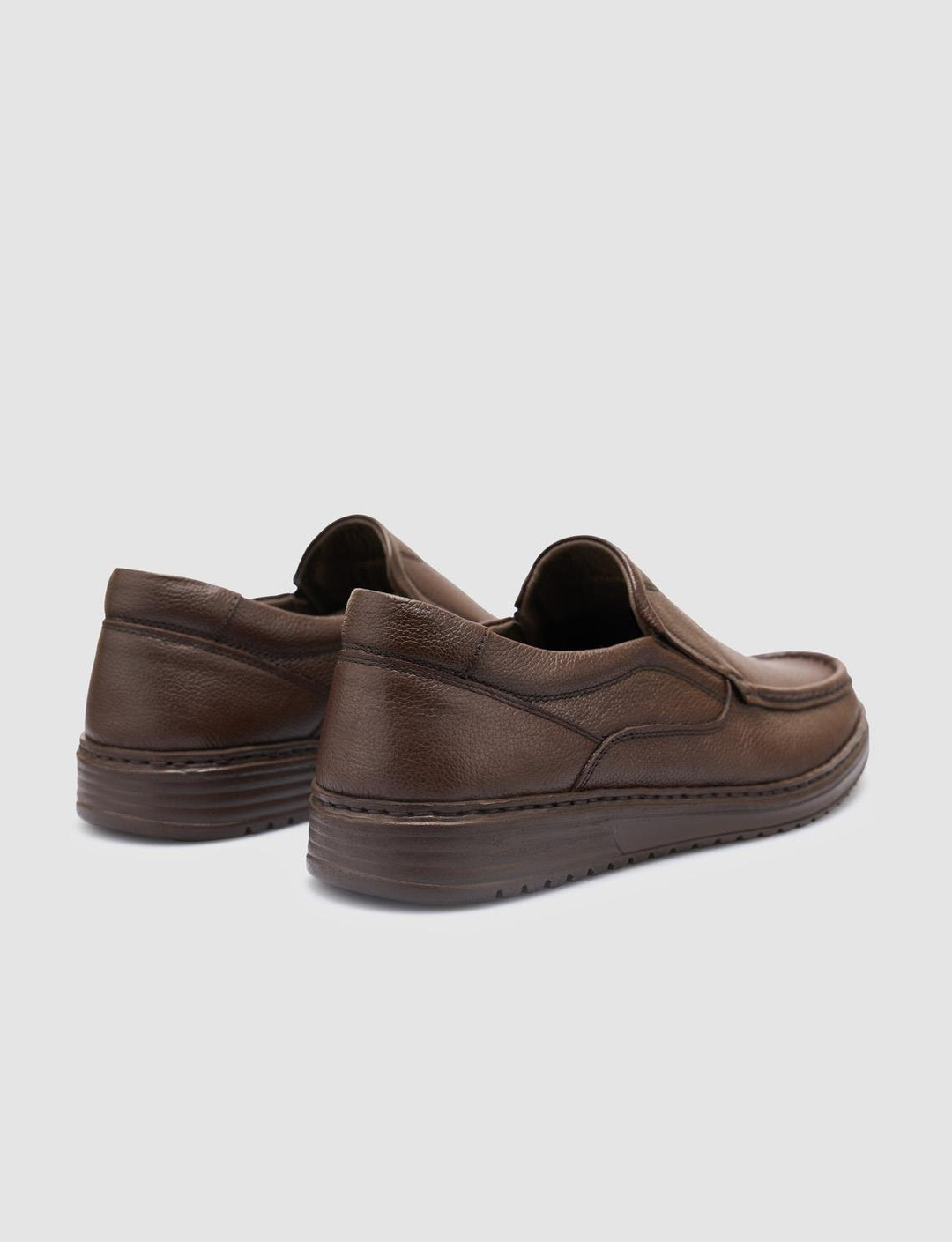 %100 Hakiki Deri Kahverengi Erkek Ayakkabı