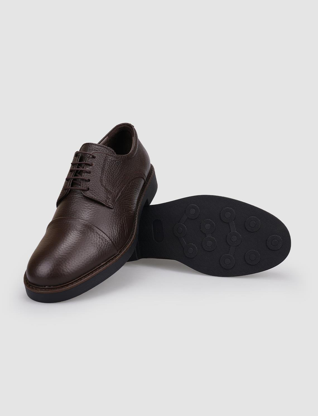 %100 Hakiki Deri Kahverengi Erkek Ayakkabı