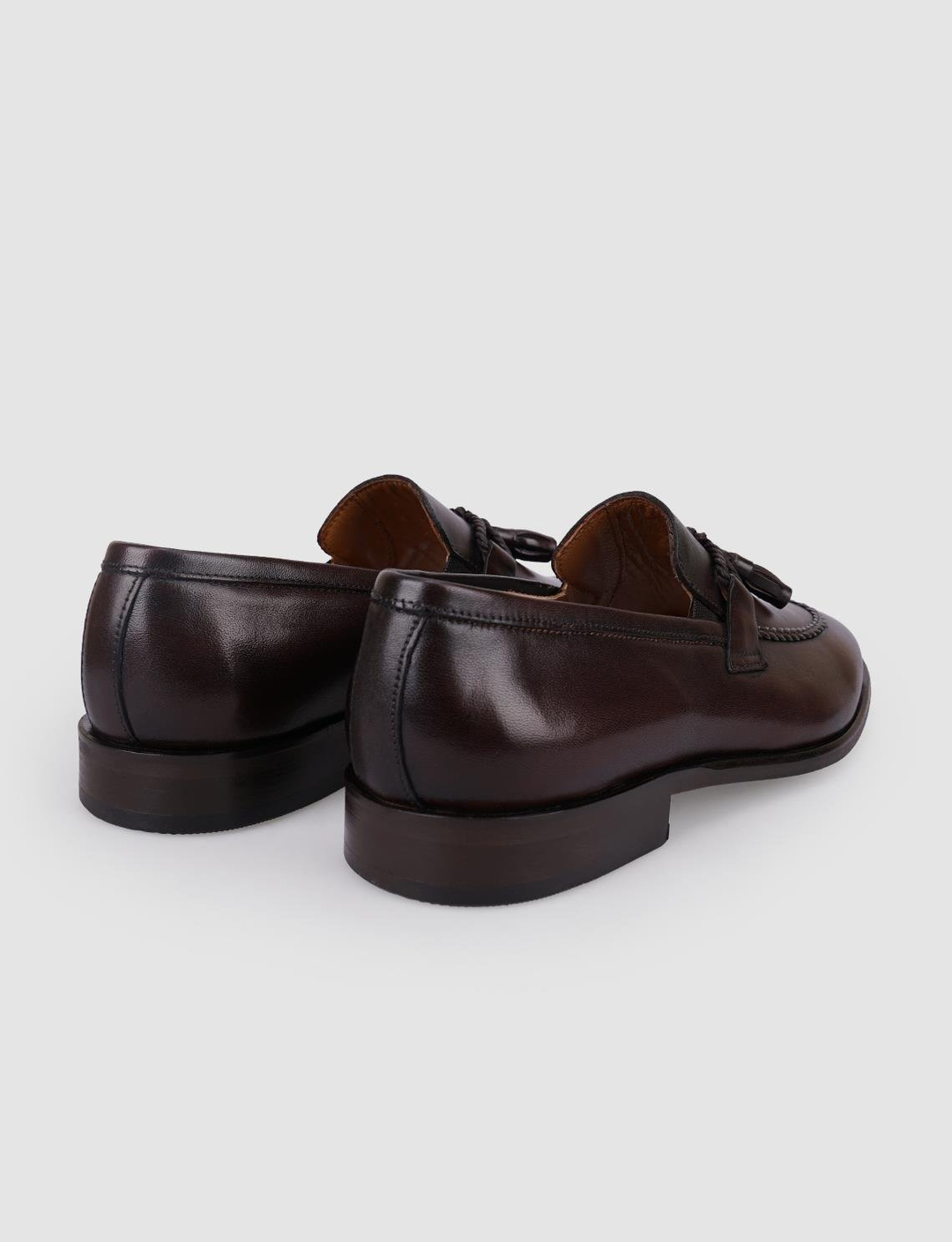 %100 Hakiki Deri Kahverengi Erkek Ayakkabı