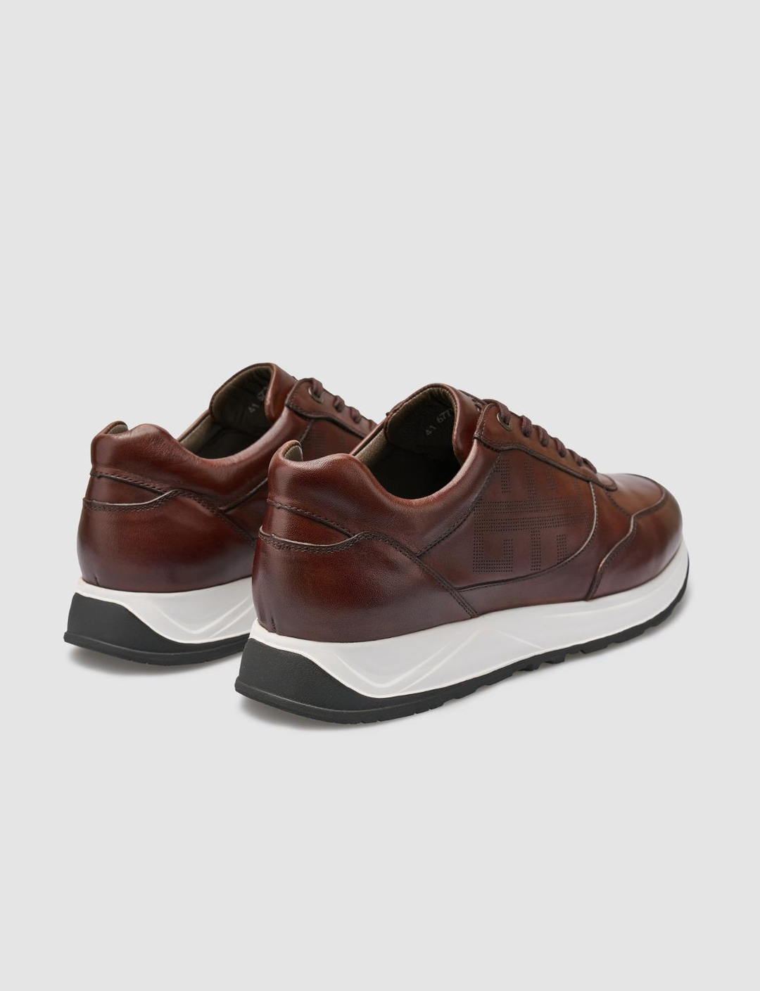 %100 Hakiki Deri Kahverengi Erkek Ayakkabı