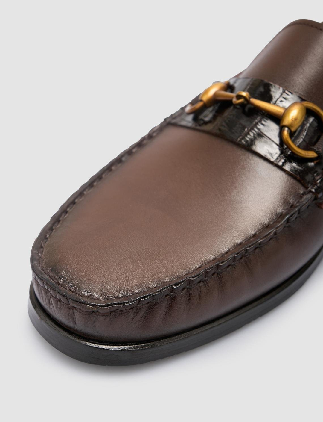 %100 Hakiki Deri Kahverengi Erkek Ayakkabı