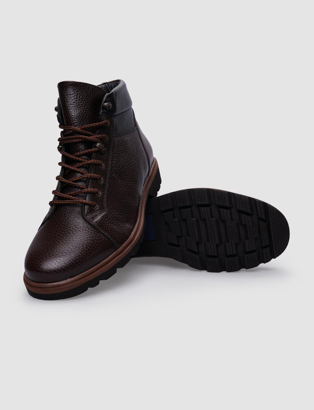 %100 Hakiki Deri Kahverengi Erkek Bot