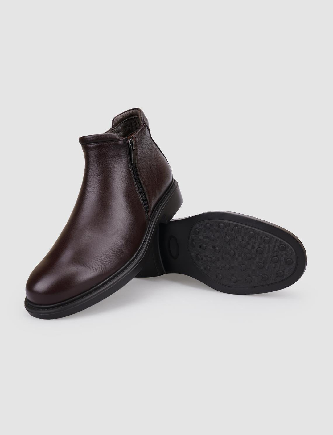 %100 Hakiki Deri Kahverengi Erkek Bot