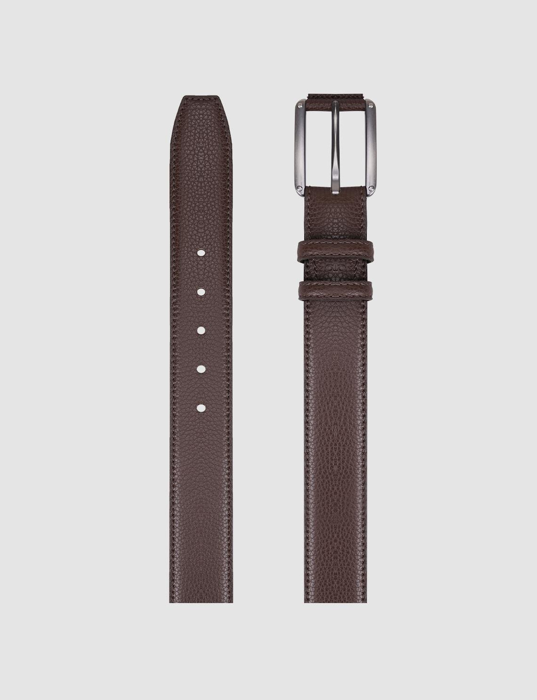 %100 Hakiki Deri Kahverengi Erkek Kemer