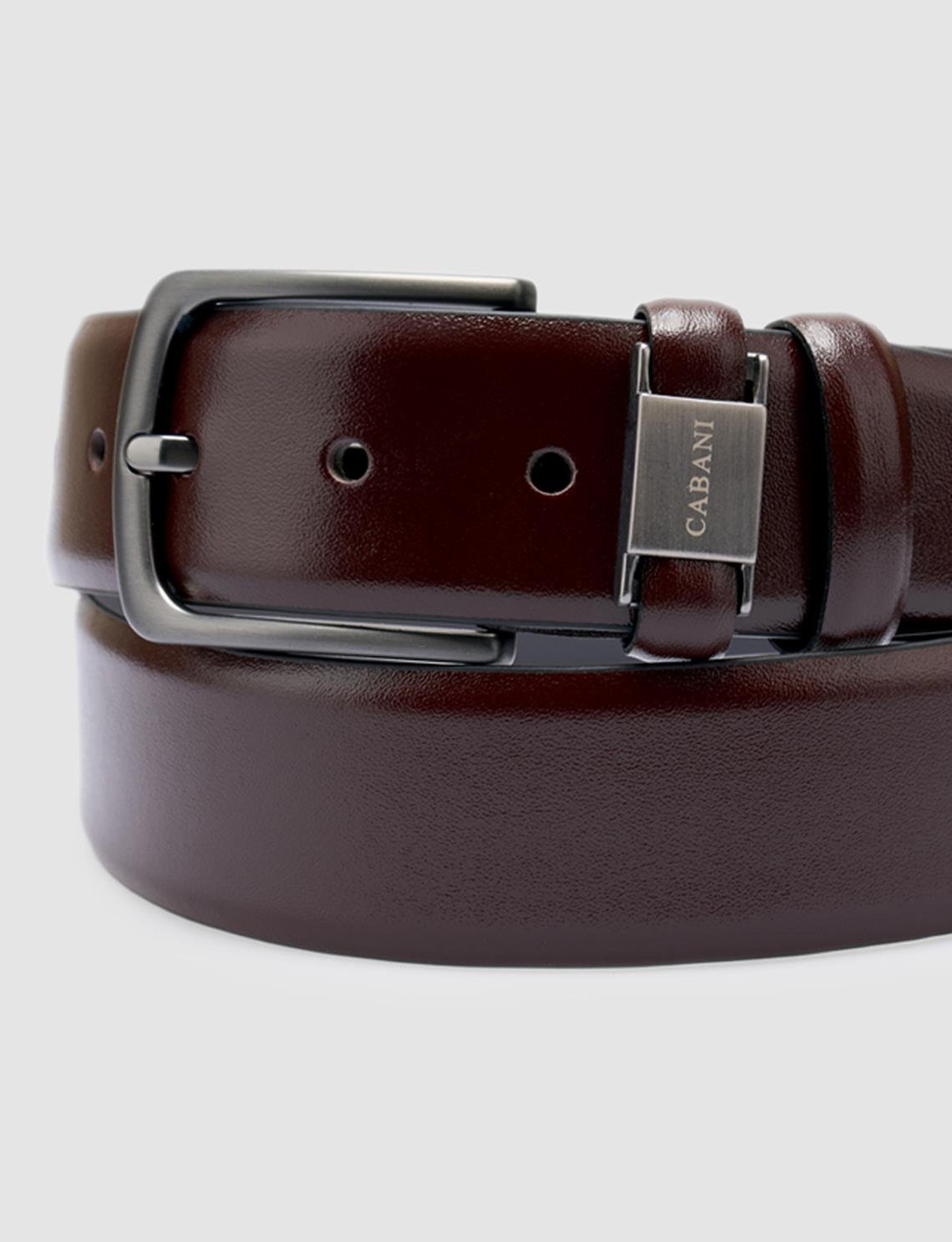 %100 Hakiki Deri Kahverengi Erkek Kemer