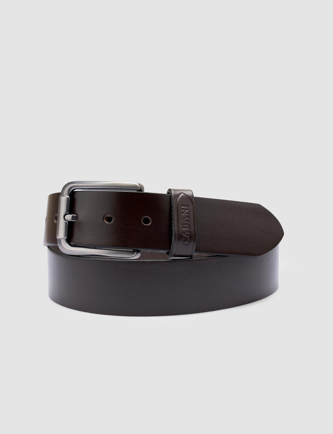 %100 Hakiki Deri Kahverengi Erkek Kemer