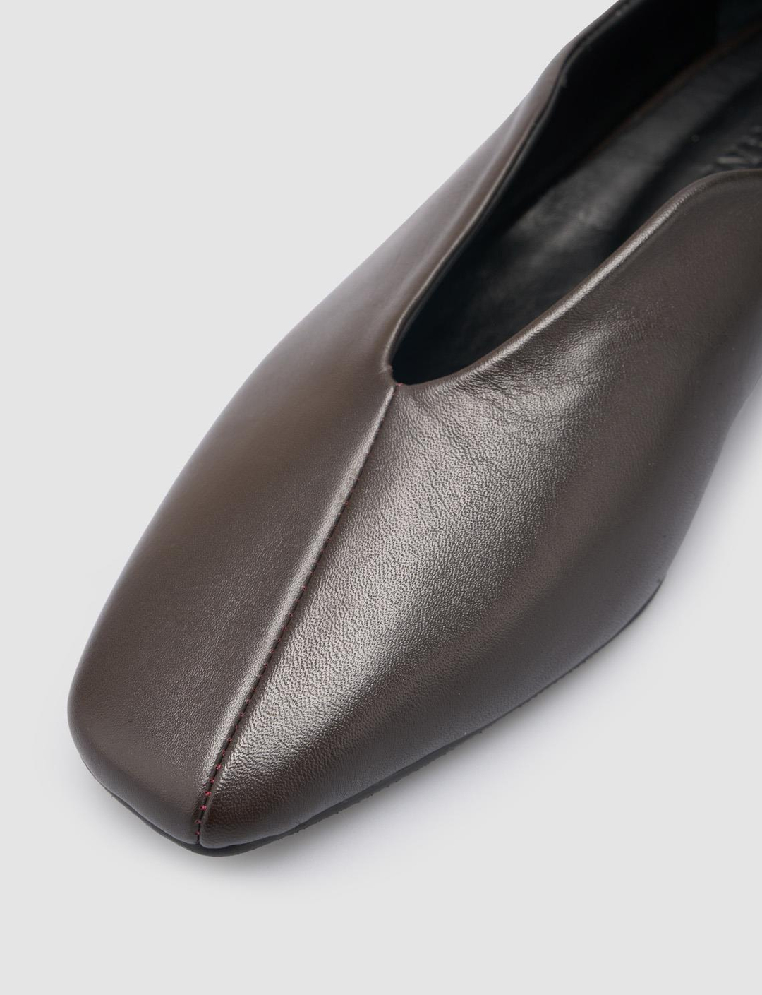 %100 Hakiki Deri Kahverengi Kadın Ayakkabı