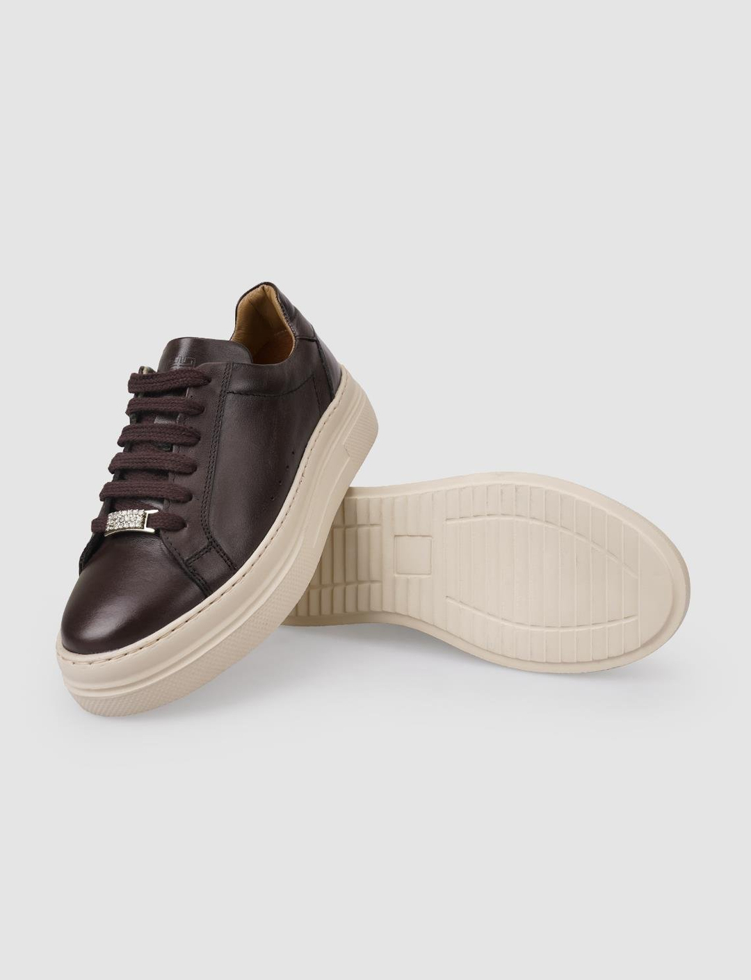 %100 Hakiki Deri Kahverengi Kadın Ayakkabı