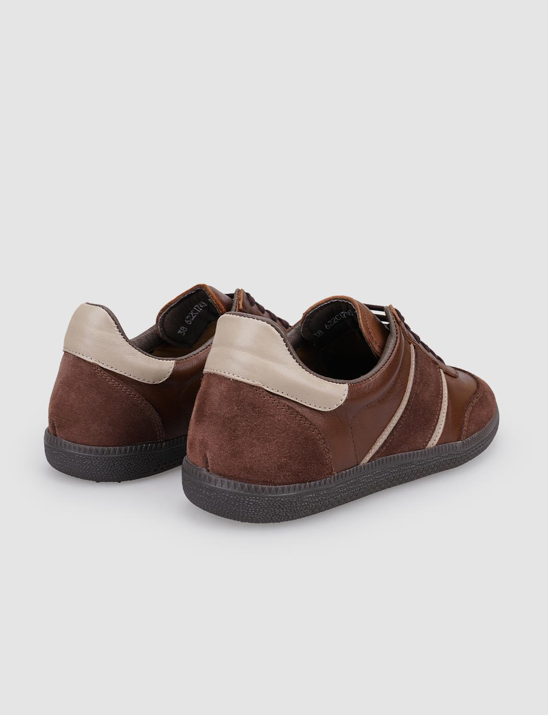 %100 Hakiki Deri Kahverengi Kadın Ayakkabı