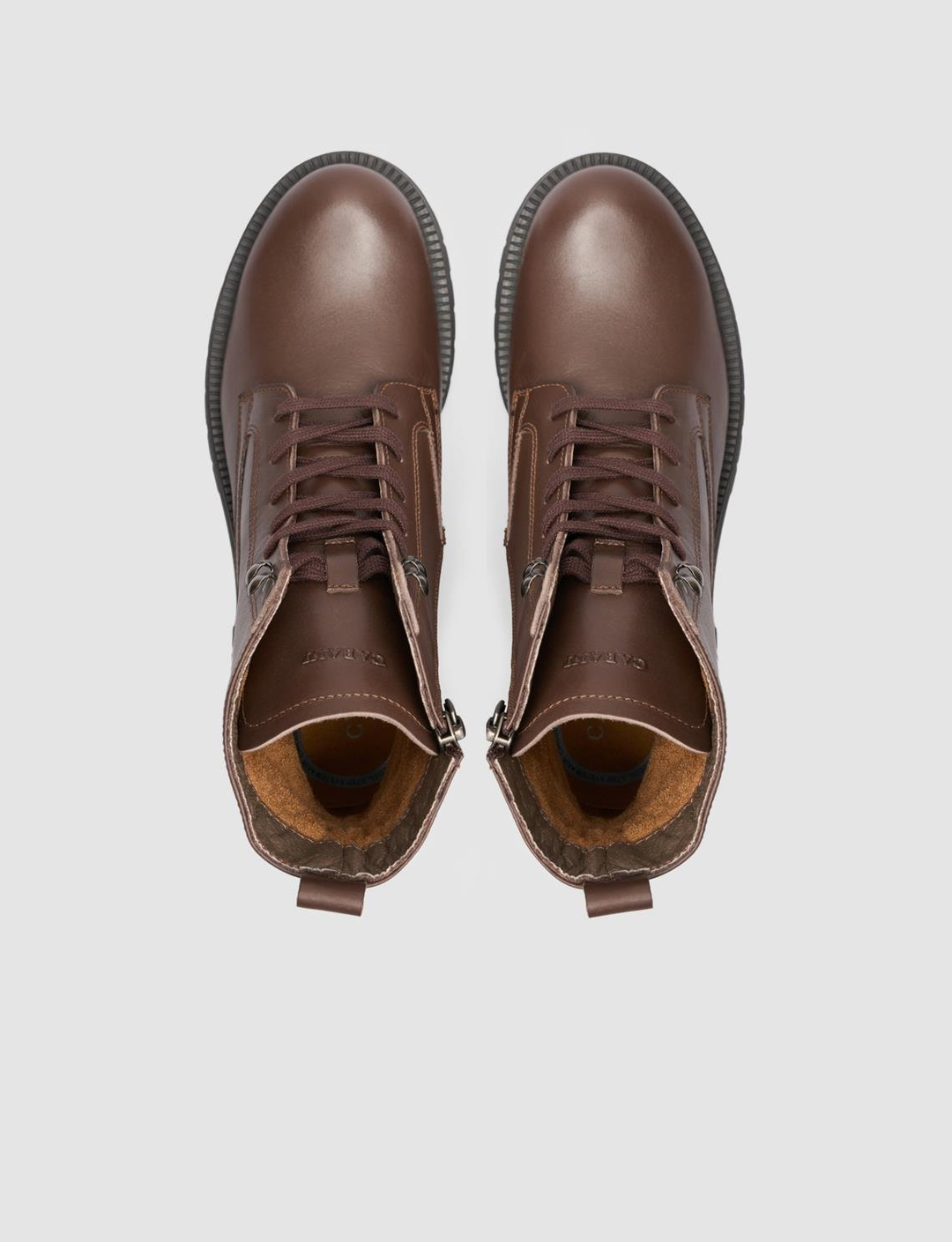 %100 Hakiki Deri Kahverengi Kadın Bot