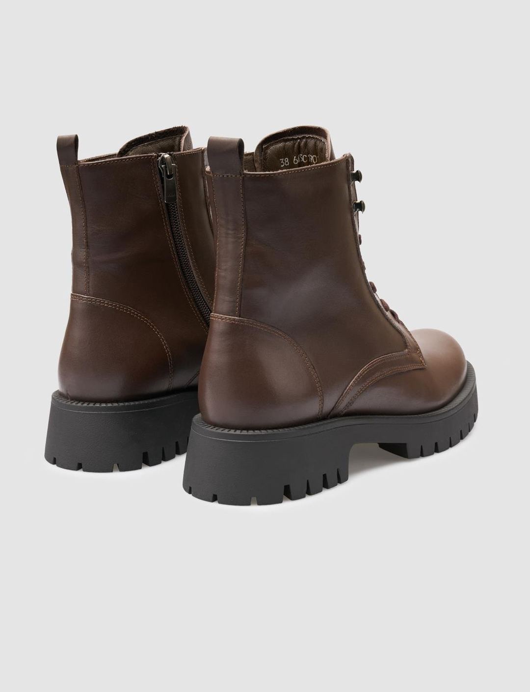 %100 Hakiki Deri Kahverengi Kadın Bot