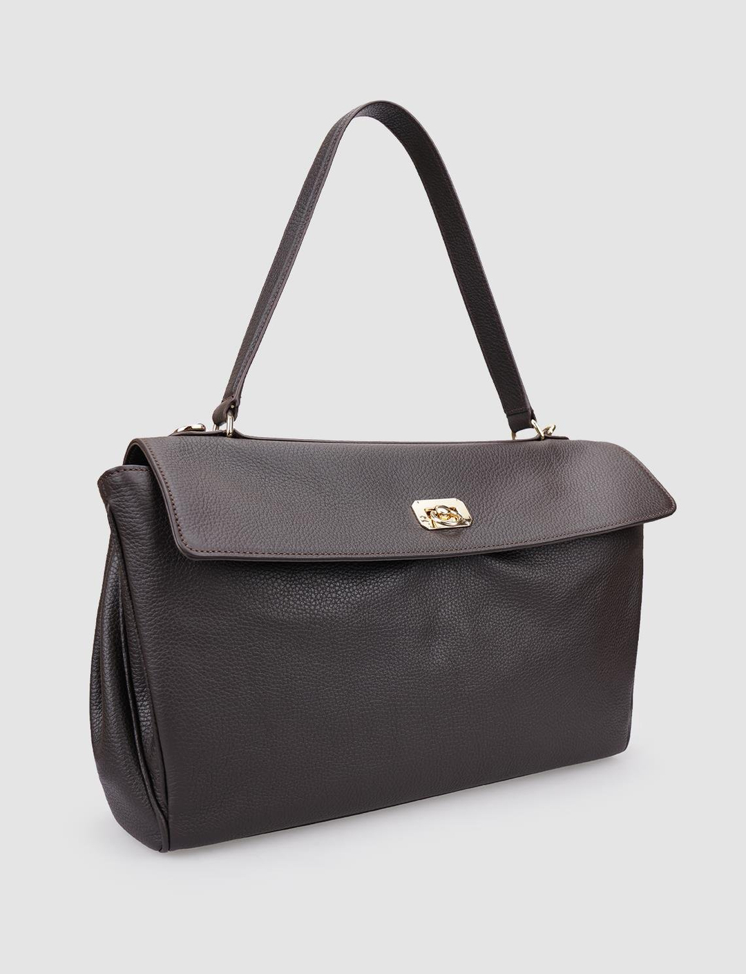 %100 Hakiki Deri Kahverengi Kadın Çanta