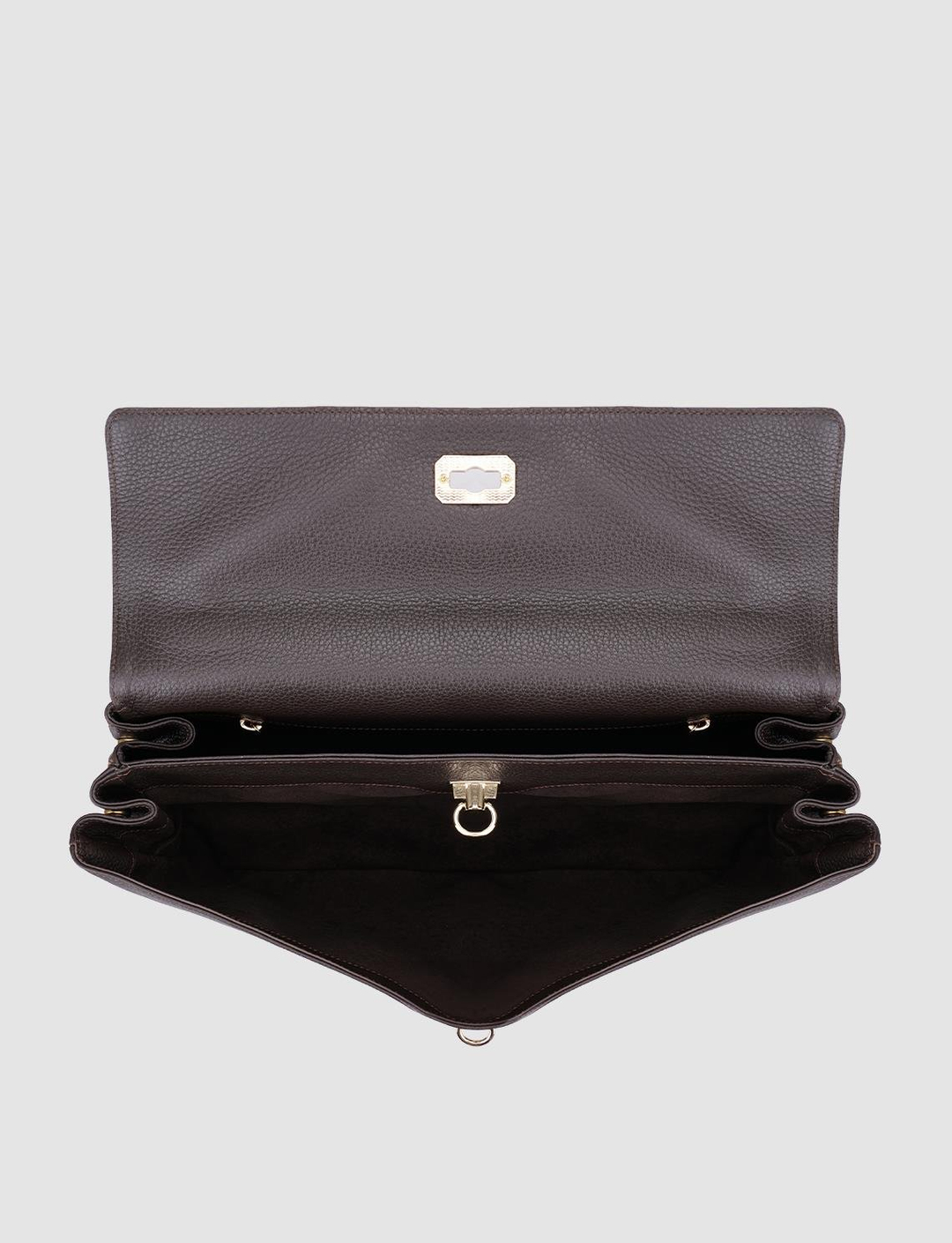 %100 Hakiki Deri Kahverengi Kadın Çanta