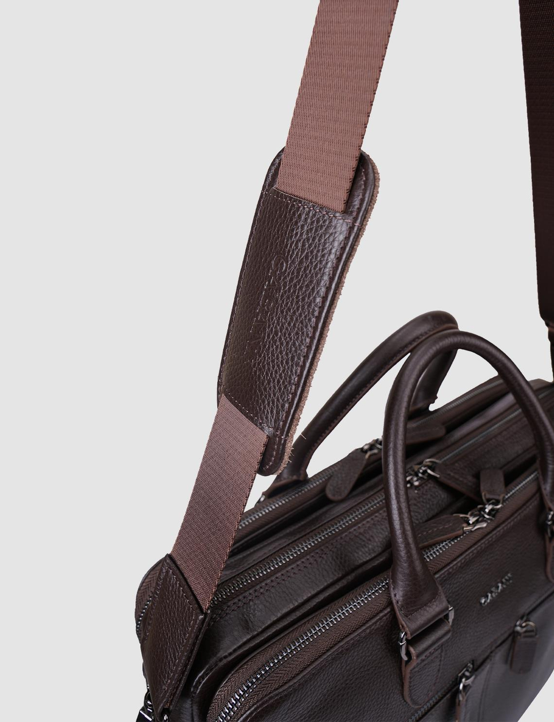 %100 Hakiki Deri Kahverengi Unisex Çanta