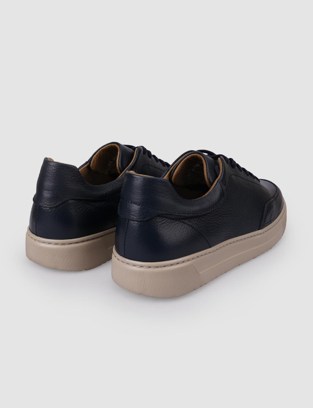 %100 Hakiki Deri Lacivert Erkek Ayakkabı