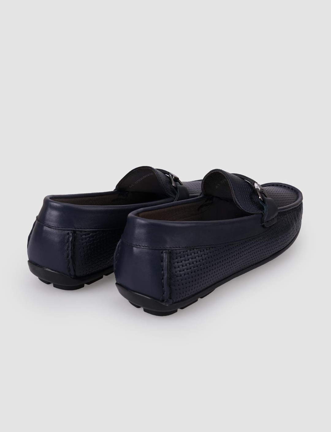 %100 Hakiki Deri Lacivert Erkek Ayakkabı