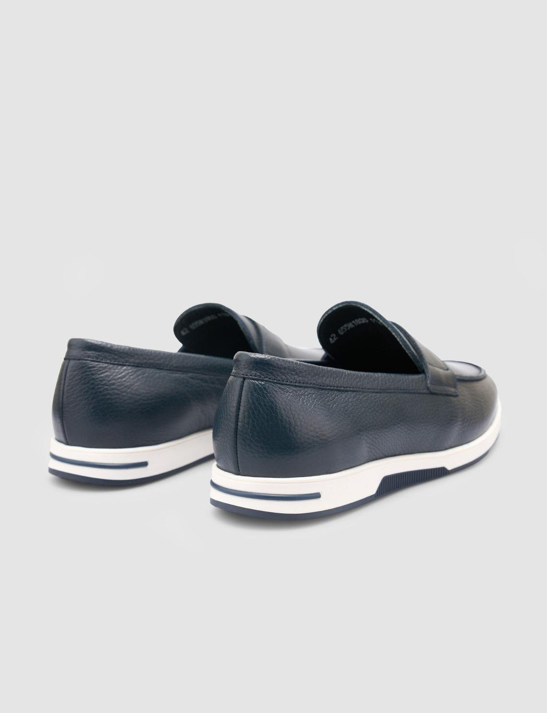 %100 Hakiki Deri Lacivert Erkek Ayakkabı