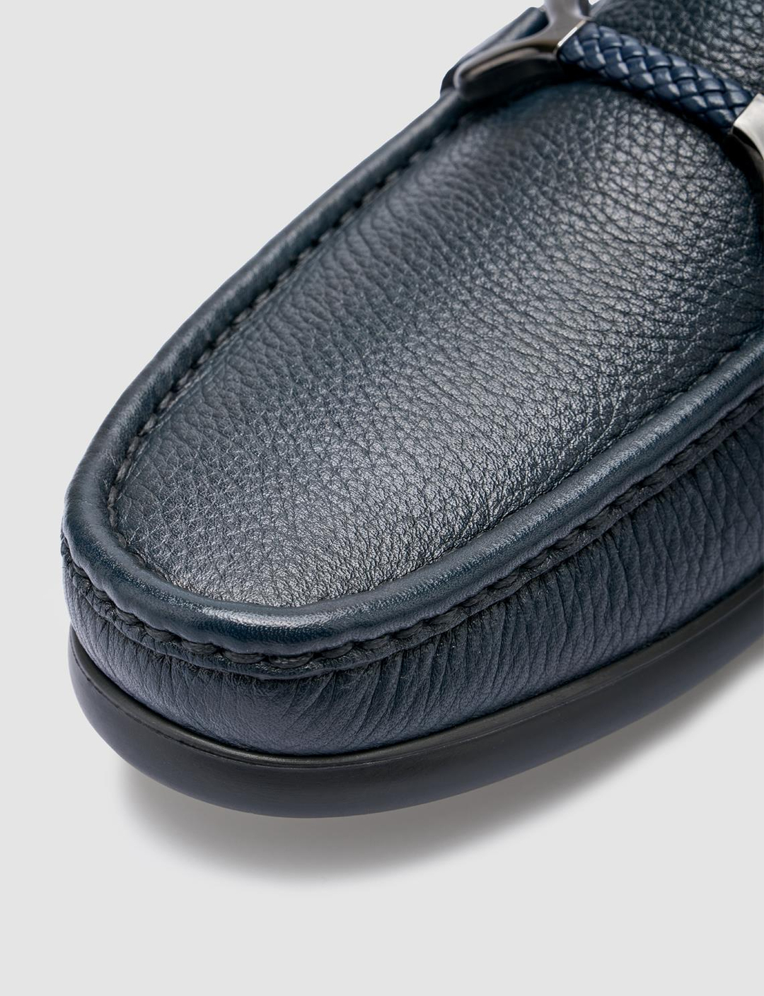 %100 Hakiki Deri Lacivert Erkek Ayakkabı