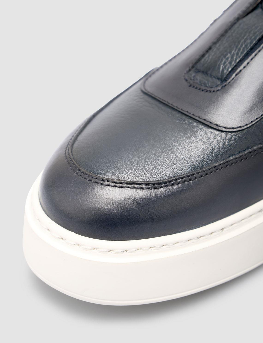 %100 Hakiki Deri Lacivert  Erkek Ayakkabı