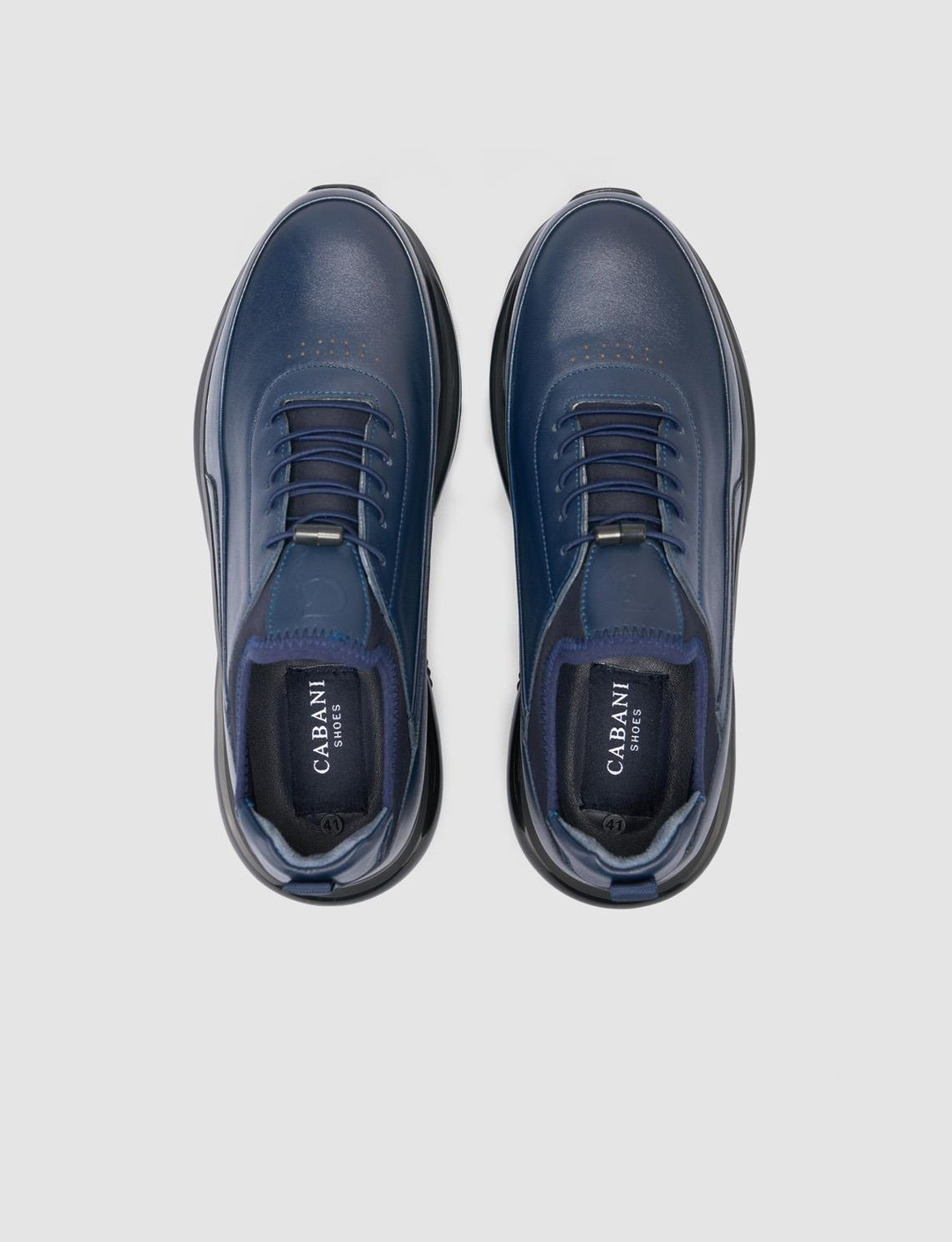 %100 Hakiki Deri Lacivert Erkek Ayakkabı