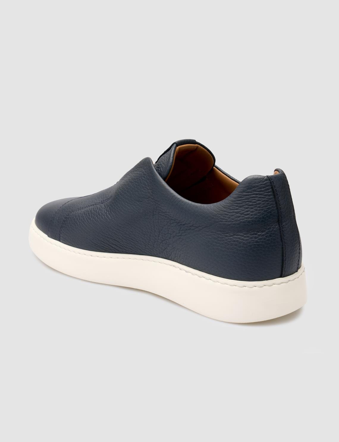 %100 Hakiki Deri Lacivert Erkek Ayakkabı