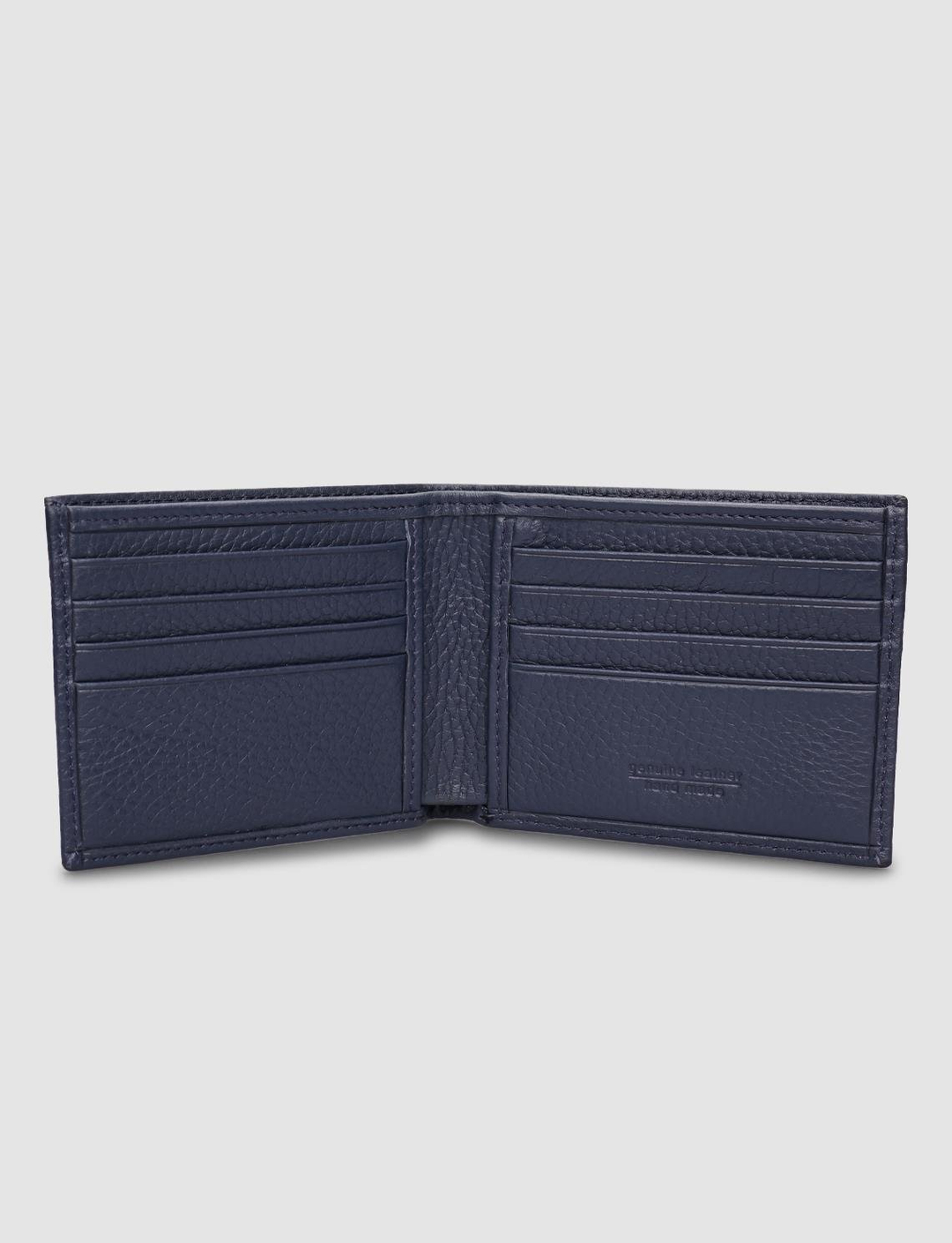 %100 Hakiki Deri Lacivert Erkek Cüzdan