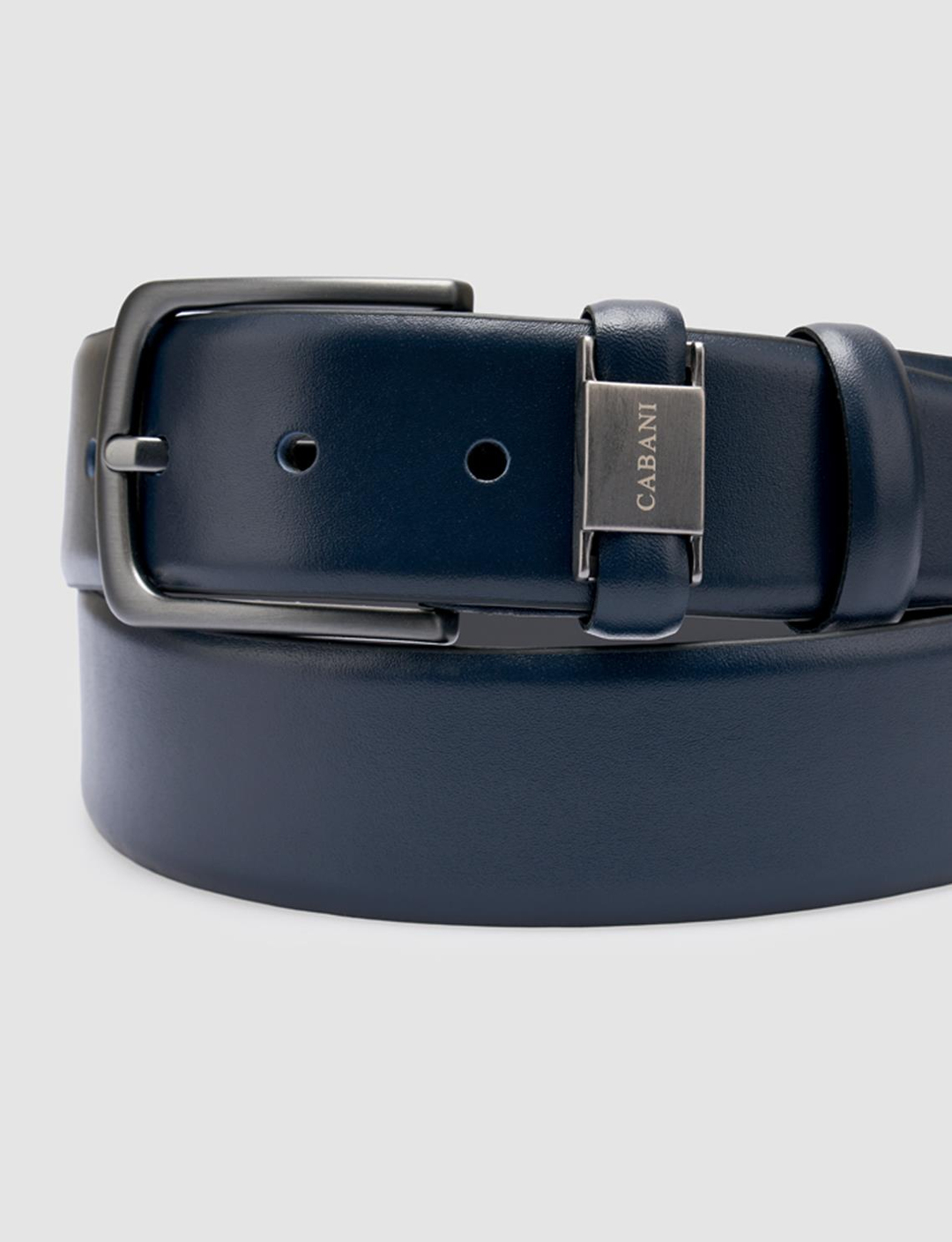 %100 Hakiki Deri Lacivert Erkek Kemer