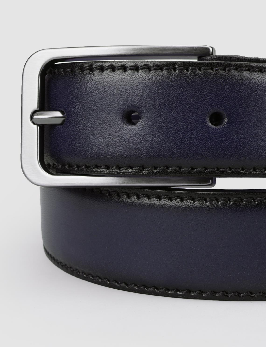 %100 Hakiki Deri Lacivert Erkek Kemer