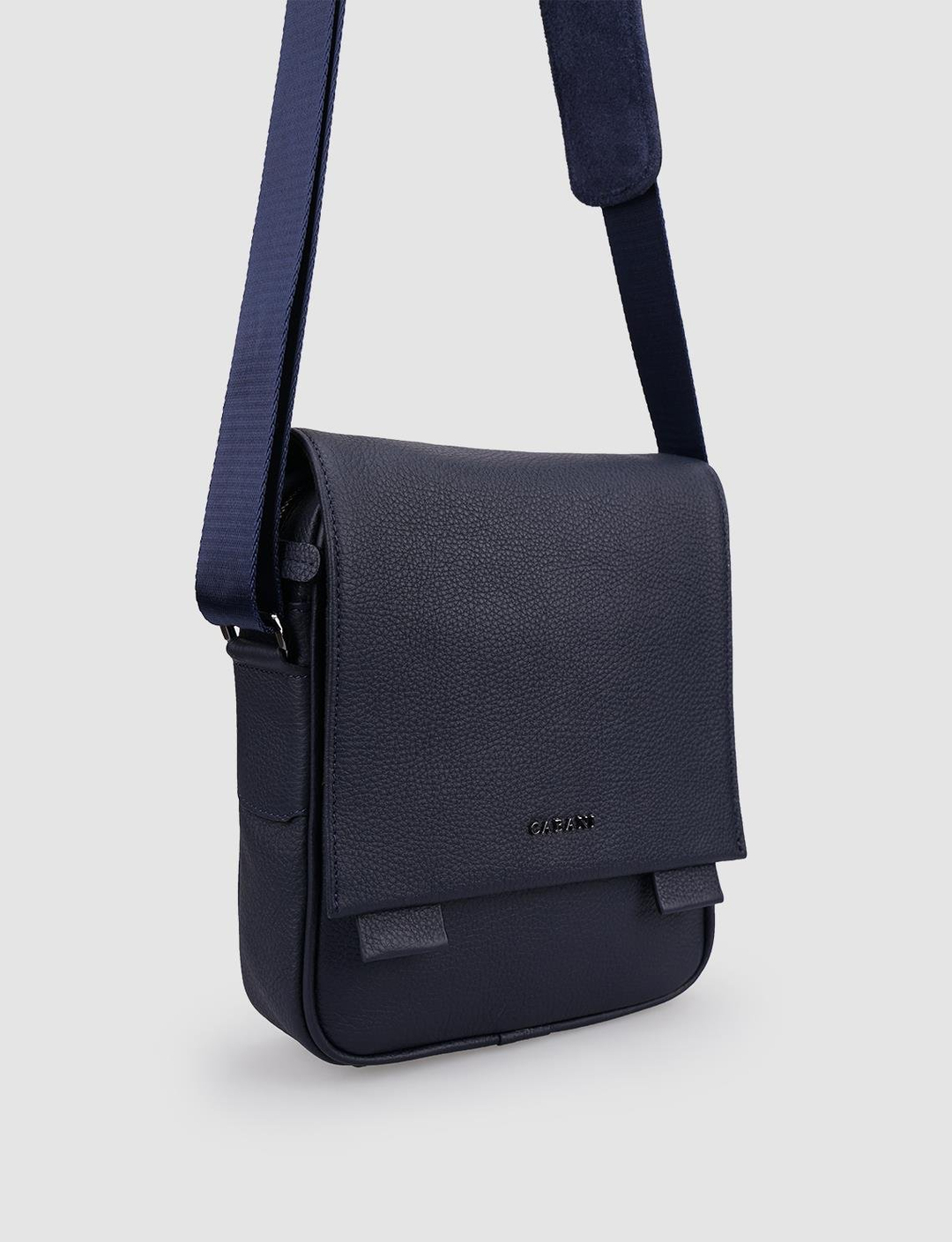 %100 Hakiki Deri Lacivert Unisex Çanta