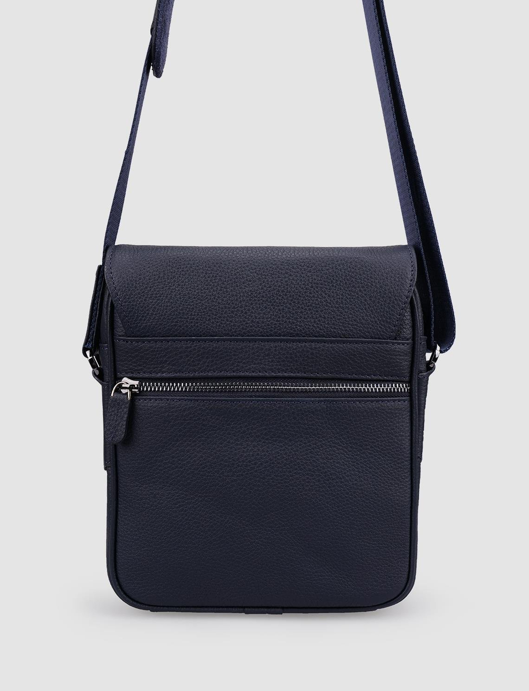 %100 Hakiki Deri Lacivert Unisex Çanta