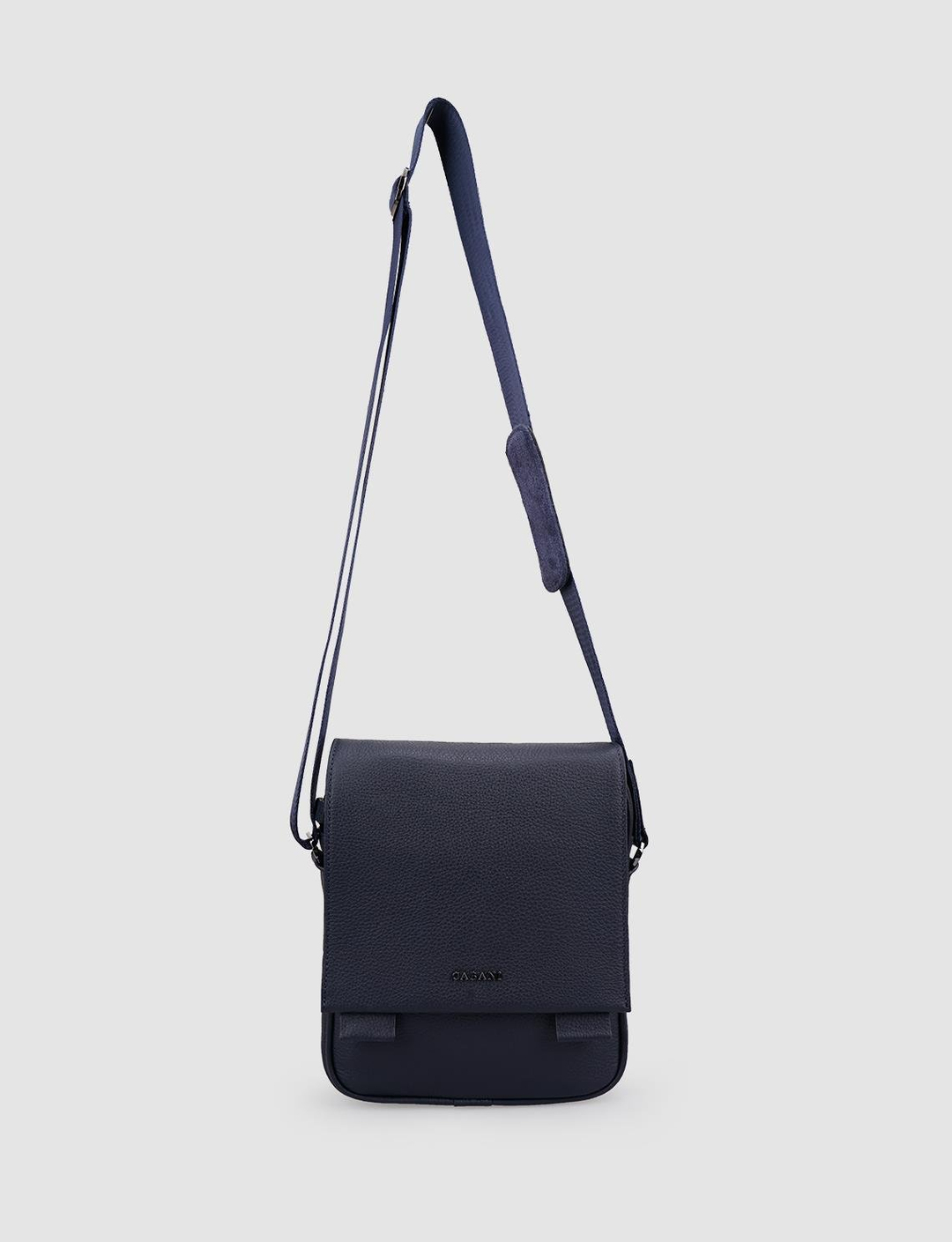 %100 Hakiki Deri Lacivert Unisex Çanta