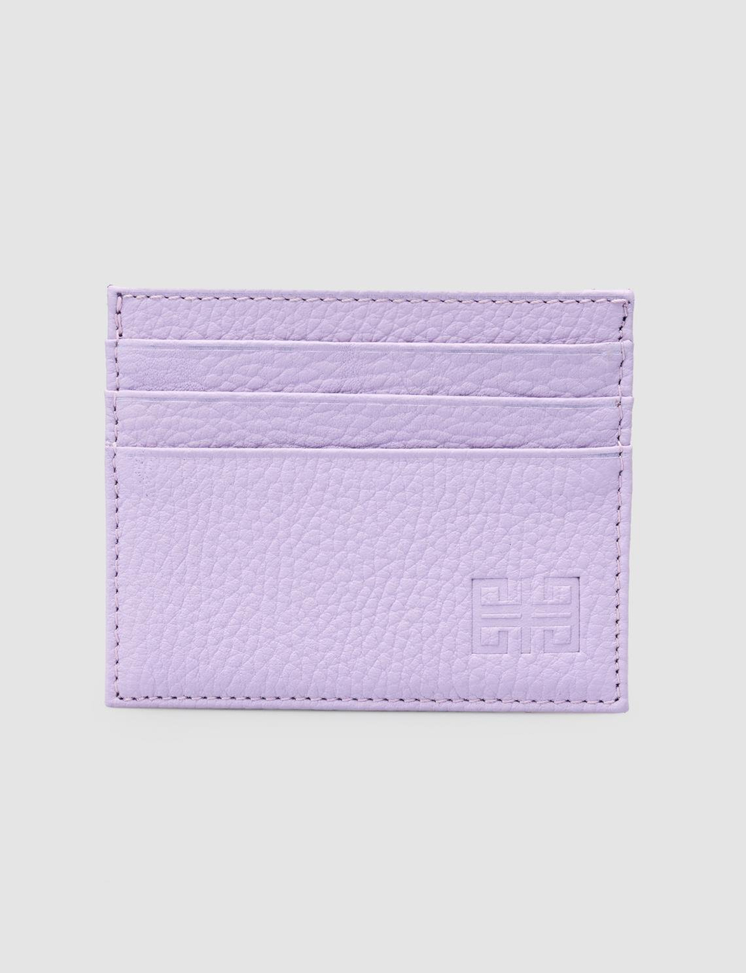 %100 Hakiki Deri Lila Unisex Cüzdan